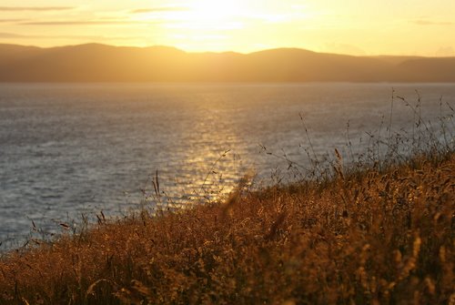 Sunet from the west coast of Arran